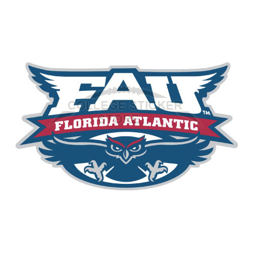 Design Florida Atlantic Owls Iron-on Transfers (Wall Stickers)NO.4380